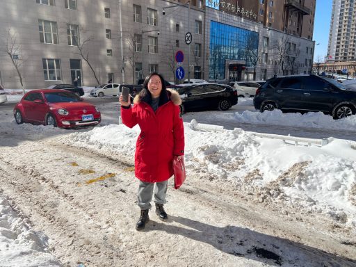 Winter in Anshan are very cold