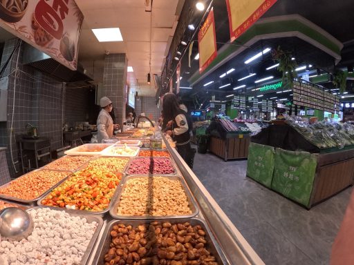 Fresh produce from Anshan's local markets