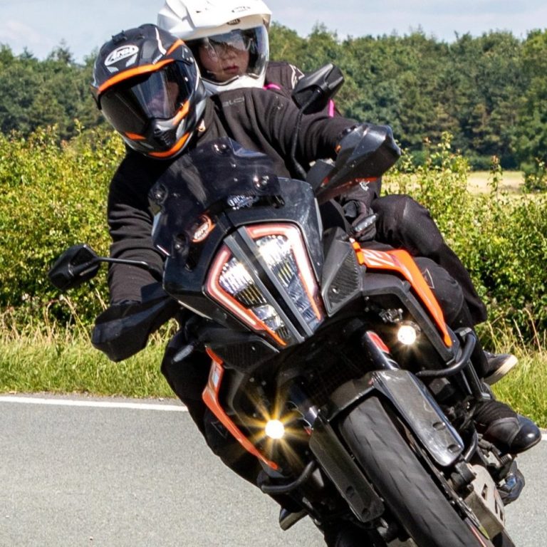 Me and Yufen enjoying some nice riding in the UK